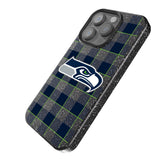Seattle Seahawks Plaid Bling Phone Case