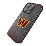 Washington Commanders Linen Bling Phone Case for Apple iPhone