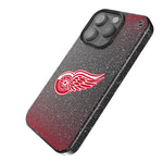 Detroit Red Wings Linen Bling Phone Case for Apple iPhone