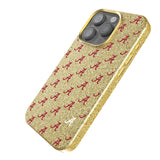 University of Alabama Crimson Tide Script A Fashion Pattern Bling Phone Case for Apple iPhone