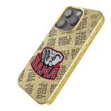 University of Alabama Crimson Tide Script A Quadtile Bling Phone Case for Apple iPhone