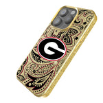 University of Georgia Bulldogs Paisley Bling Phone Case