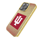 Indiana University Hoosiers Linen Bling Phone Case for Apple iPhone