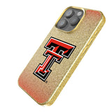 Texas Tech Red Raiders Linen Bling Phone Case for Apple iPhone