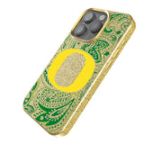 University of Oregon Ducks Paisley Bling Phone Case