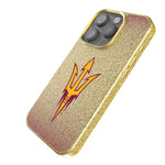 Arizona State University Sun Devils Linen Bling Phone Case for Apple iPhone