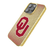 University of Oklahoma Sooners Linen Bling Phone Case for Apple iPhone