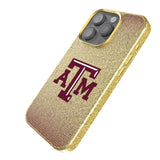 Texas A&M University Aggies Linen Bling Phone Case for Apple iPhone
