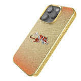 Cincinnati Bengals Historic Collection Linen Bling Phone Case for Apple iPhone-1