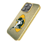 Green Bay Packers Historic Collection Linen Bling Phone Case for Apple iPhone