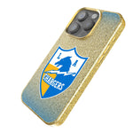 Los Angeles Chargers Historic Collection Linen Bling Phone Case for Apple iPhone