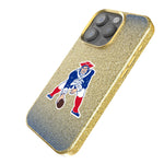 New England Patriots Historic Collection Linen Bling Phone Case for Apple iPhone