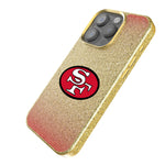 San Francisco 49ers Historic Collection Linen Bling Phone Case for Apple iPhone