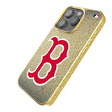 Boston Red Sox Linen Bling Phone Case for Apple iPhone-1
