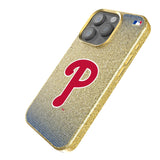 Philadelphia Phillies Linen Bling Phone Case for Apple iPhone-1