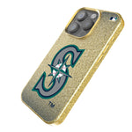 Seattle Mariners Linen Bling Phone Case for Apple iPhone