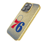 Philadelphia 76ers Linen Bling Phone Case for Apple iPhone-1