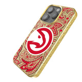 Atlanta Hawks Paisley Bling Phone Case-1