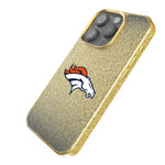 Denver Broncos Linen Bling Phone Case for Apple iPhone