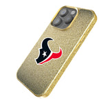 Houston Texans Linen Bling Phone Case for Apple iPhone