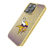 Minnesota Vikings Linen Bling Phone Case for Apple iPhone-1