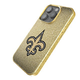 New Orleans Saints Linen Bling Phone Case for Apple iPhone
