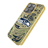 Seattle Seahawks Paisley Bling Phone Case-1