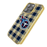 Tennessee Titans Plaid Bling Phone Case