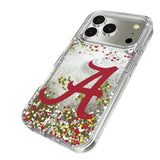 University of Alabama Crimson Tide Script A Confetti Glitter Phone Case for Apple iPhone 17 Series