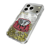 University of Alabama Crimson Tide Script A Quadtile Glitter Phone Case for Apple iPhone 17 Series