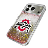 Ohio State University Buckeyes Linen Glitter Phone Case for Apple iPhone 17 Series