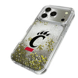 University of Cincinnati Bearcats Linen Glitter Phone Case for Apple iPhone 17 Series