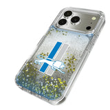 Detroit Lions Retro Linen Glitter Phone Case for Apple iPhone 17 Series
