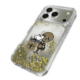 New Orleans Saints Historic Collection Linen Glitter Phone Case for Apple iPhone 17 Series