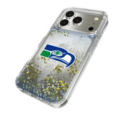Seattle Seahawks Historic Collection Linen Glitter Phone Case for Apple iPhone 17 Series