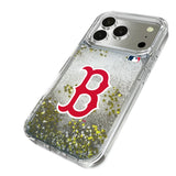 Boston Red Sox Linen Glitter Phone Case for Apple iPhone 17 Series