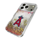 Los Angeles Angels Linen Glitter Phone Case for Apple iPhone 17 Series