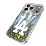 LA Dodgers Text Backdrop Glitter Phone Case for Apple iPhone 17 Series