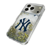 New York Yankees Linen Glitter Phone Case for Apple iPhone 17 Series