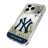 New York Yankees Personalized EndZone Plus Glitter Phone Case for Apple iPhone 17 Series
