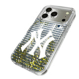 New York Yankees Text Backdrop Glitter Phone Case for Apple iPhone 17 Series