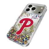 Philadelphia Phillies Confetti Glitter Phone Case for Apple iPhone 17 Series