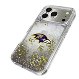 Baltimore Ravens Linen Glitter Phone Case for Apple iPhone 17 Series