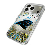 Carolina Panthers Confetti Glitter Phone Case for Apple iPhone 17 Series