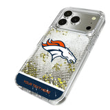 Denver Broncos Personalized EndZone Plus Glitter Phone Case for Apple iPhone 17 Series