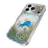 Detroit Lions Linen Glitter Phone Case for Apple iPhone 17 Series
