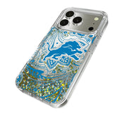 Detroit Lions Paisley Glitter Phone Case for Apple iPhone 17 Series