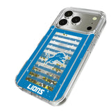 Detroit Lions Field Glitter Phone Case for Apple iPhone 17 Series