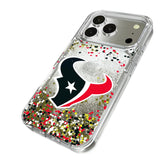 Houston Texans Confetti Glitter Phone Case for Apple iPhone 17 Series