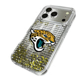 Jacksonville Jaguars Text Backdrop Glitter Phone Case for Apple iPhone 17 Series